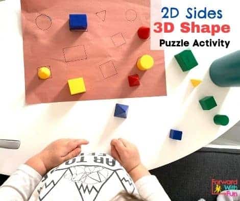 2d vs 3d shapes  kindergarten standard