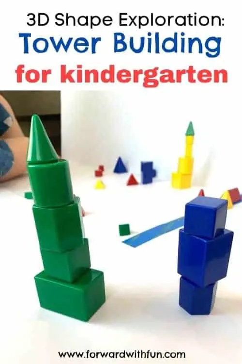 3d shapes kindergarten activity