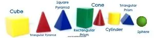 names for teaching 3d shapes in kindergarten