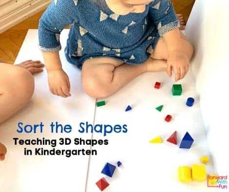 3d shapes shorting activity