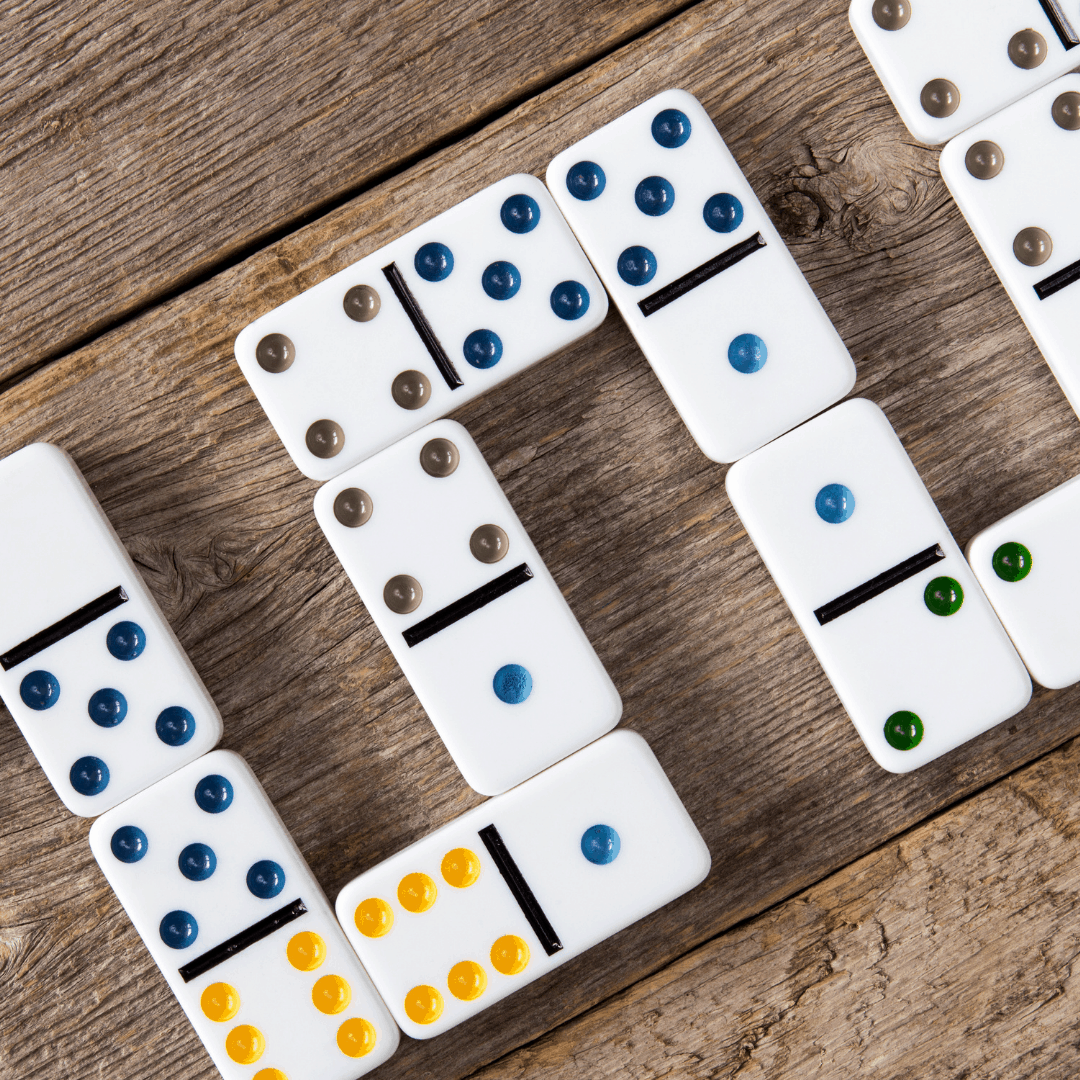 5 Simple Domino Math Activities for Preschool - Forward With Fun