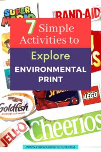7 simple environmental print activities