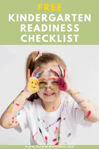 Kindergarten Readiness Checklist and Assessment - Forward With Fun