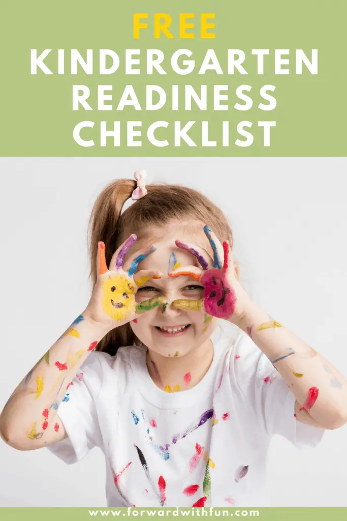 Kindergarten Readiness Checklist