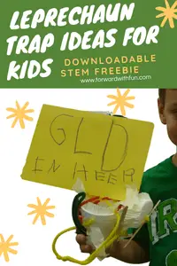 Leprechaun Trap ideas STEM freebie