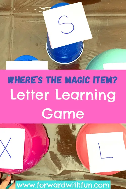 Learning Letters Hidden Object Game