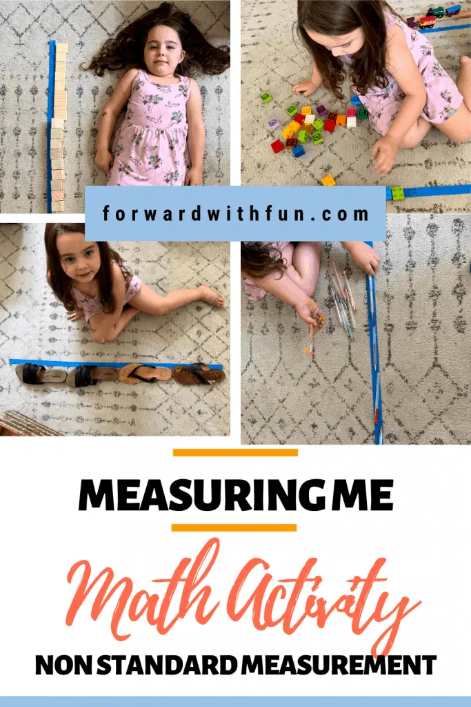 Measuring Me in non standard measurement units