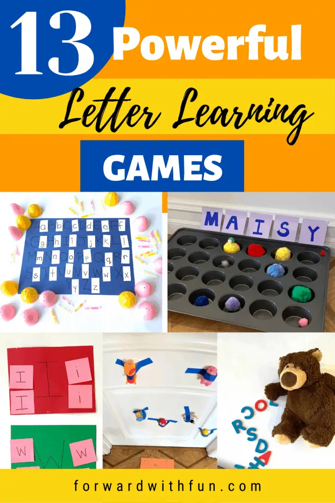 13 powerful letter learning games
