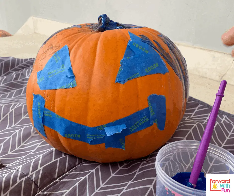 pumpkin carving for preschoolers activity