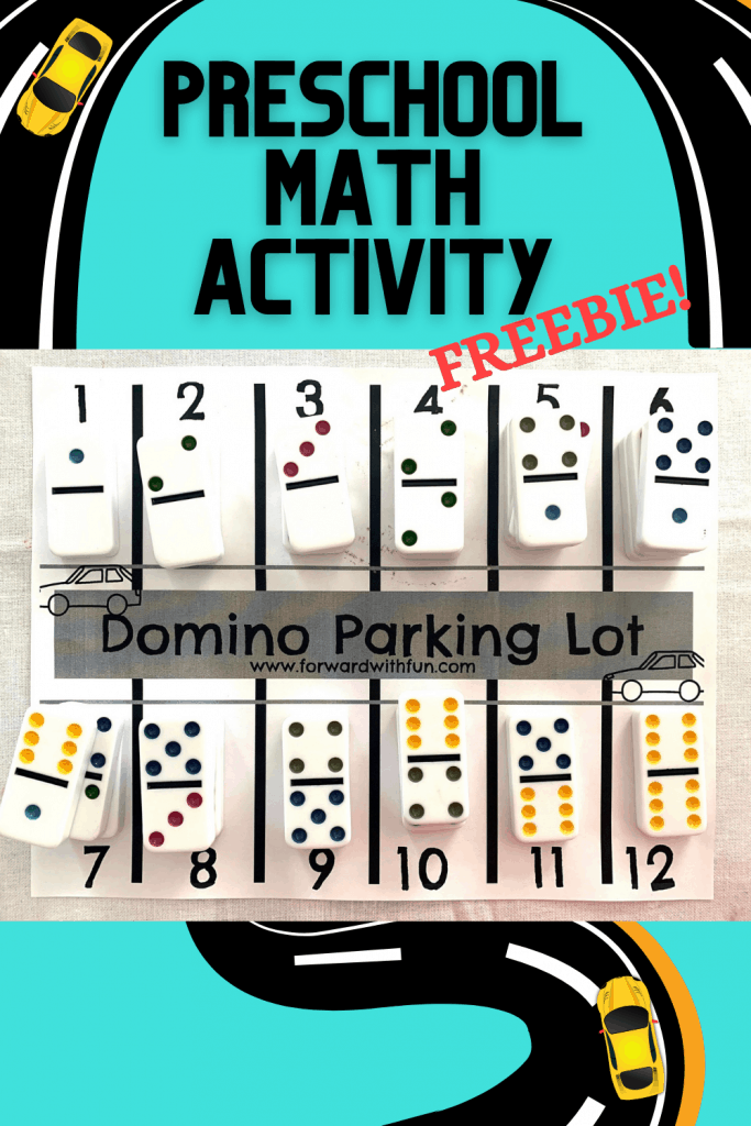math activities for preschool parking lot