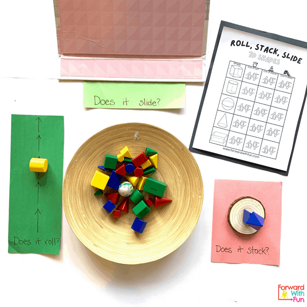 Free Printable 3D Shape Puzzles - Simply Kinder