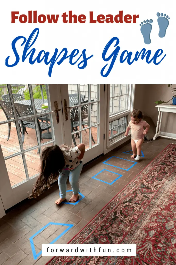 attributes of shapes follow the leader game