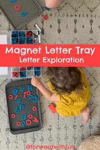 magnet letter activity