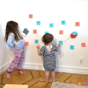 a fly swatter game to identify numbers and letters