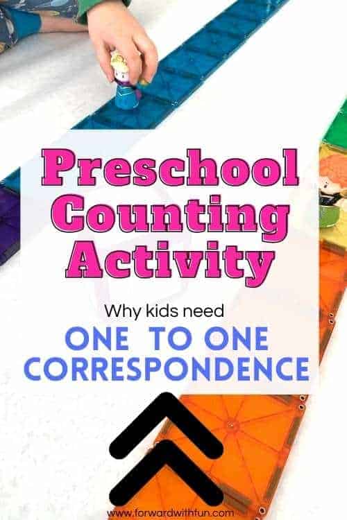 why kids need 1 to 1 corresopndence