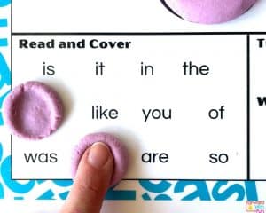 44 Free Sight Word Playdough Mats - Forward With Fun