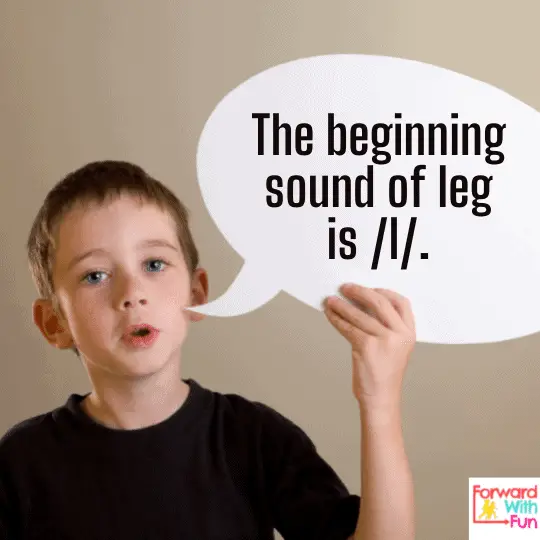 boy isolating beginning phoneme