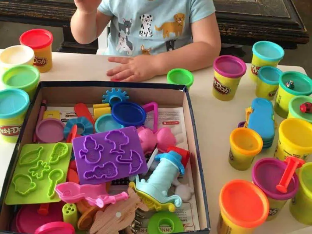 the most open ended toy because play doh can be anything!