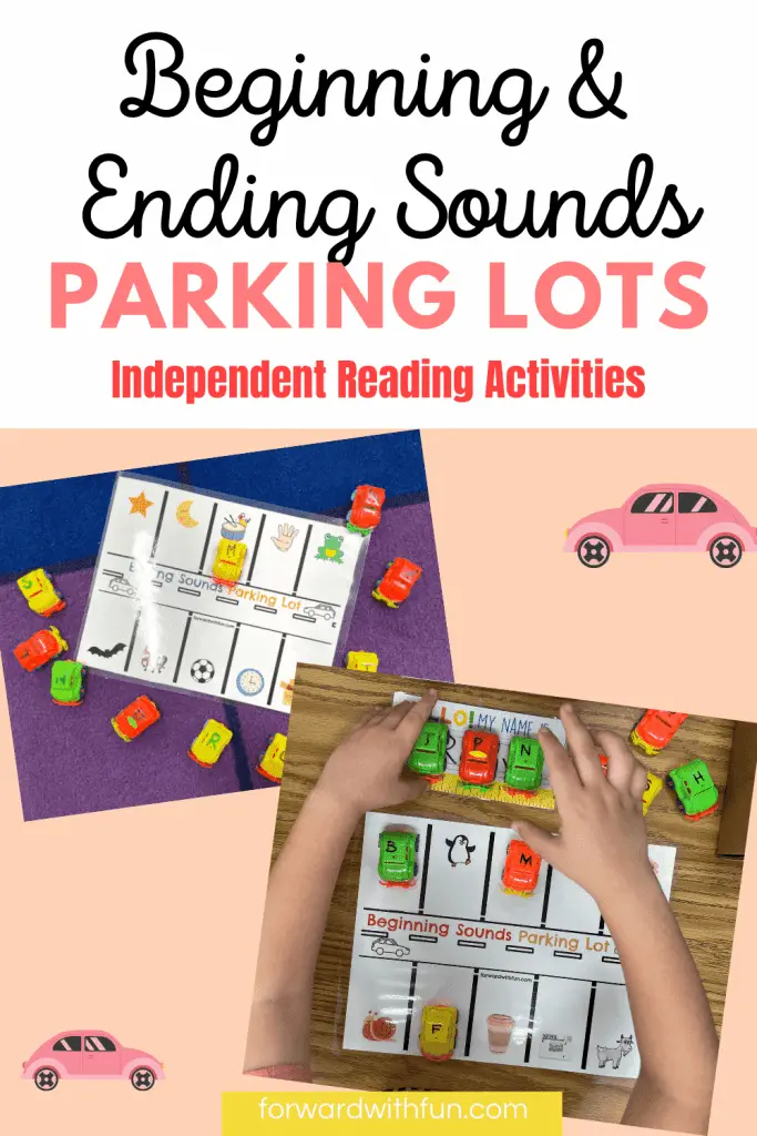 sound parking lot beginning independent reading activity