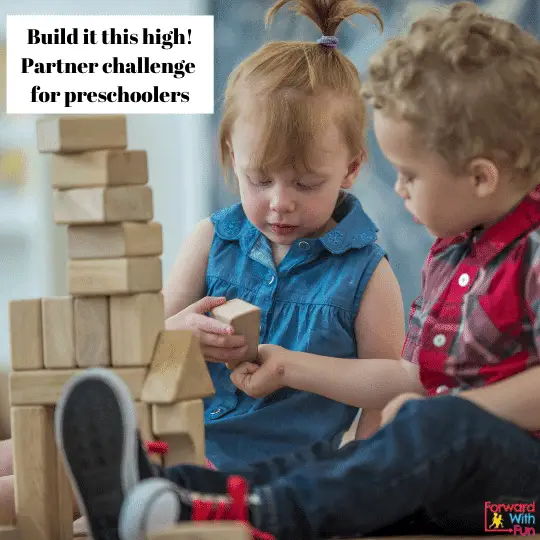 partner building social emotional activity for preschoolers