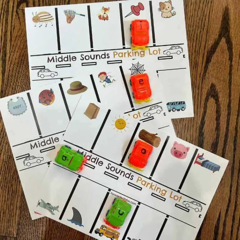 Make Word Segmenting a Blast with Sound Parking Lots - Forward With Fun