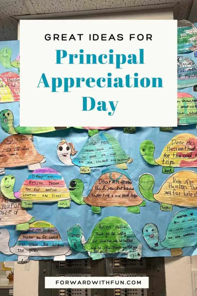principal appreciation day ideas