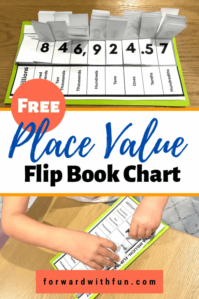 free place value chart pin
