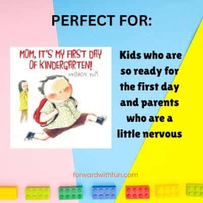 great story for kids who are entering kindergarten who have nervous parents